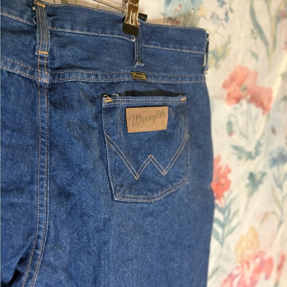 Vintage Wrangler Classic Blue Denim Jeans - Picture 5 of 8